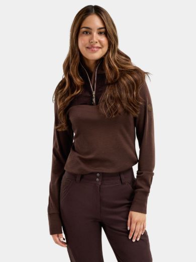 Bilde av WoolLand Sirdal top cord woman Hot Fudge